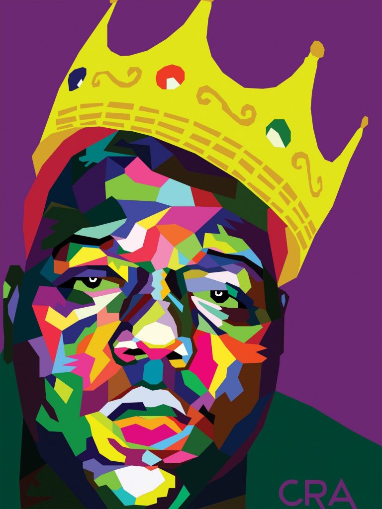 829955 Biggie Wallpaper Notebook - Notorious Big Pop Art - HD Wallpaper 