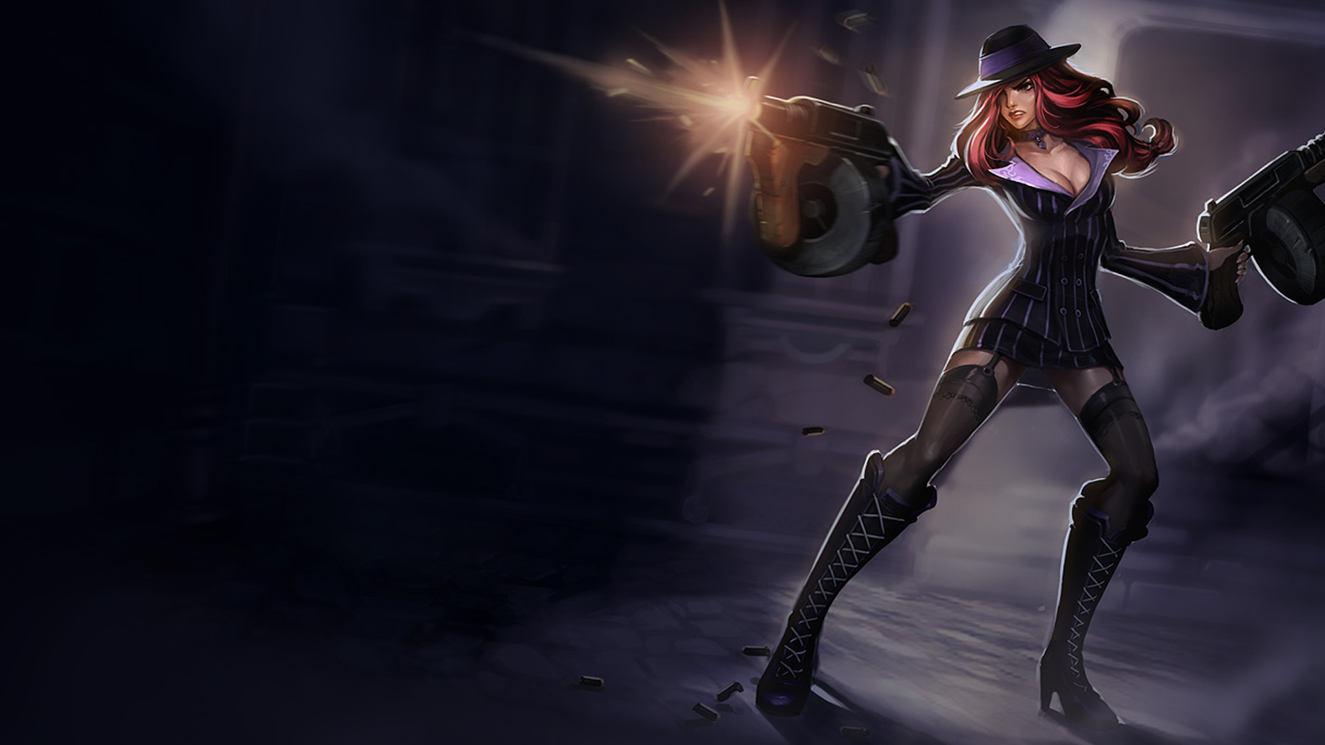 Miss Fortune Skin Mafiosa - HD Wallpaper 