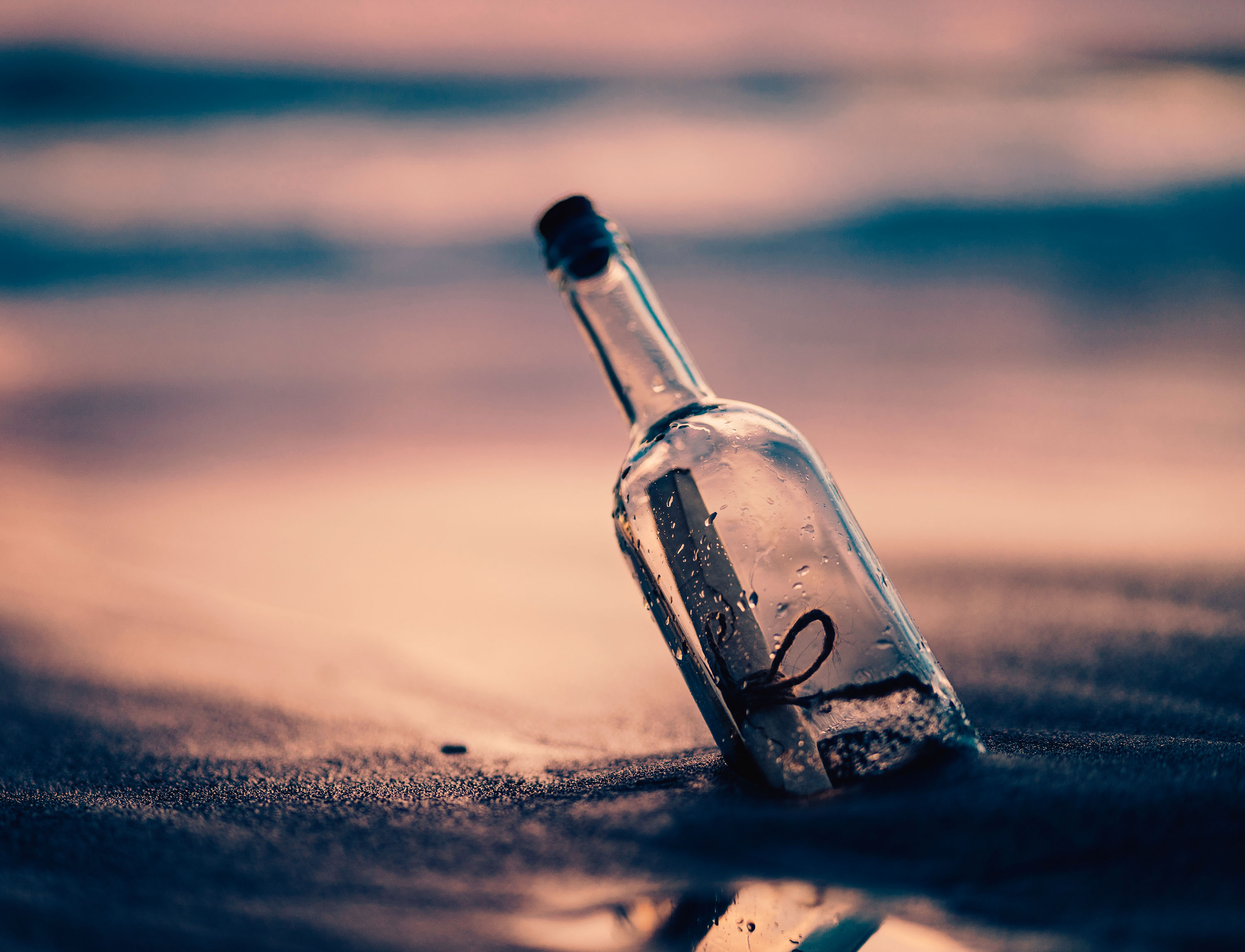 Message In A Bottle Phone - HD Wallpaper 