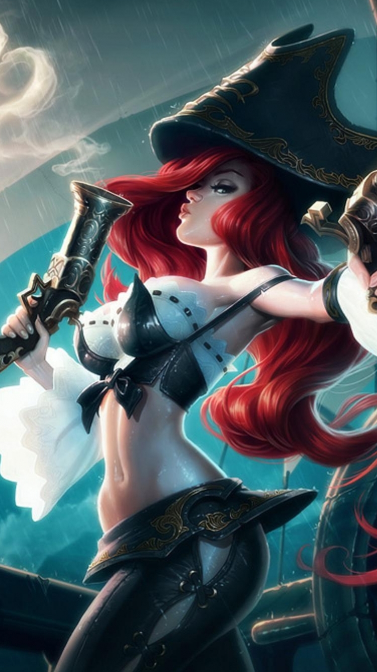 Video Gameleague Of Legends Wallpaper Id - Miss Fortune Wallpaper Iphone - HD Wallpaper 
