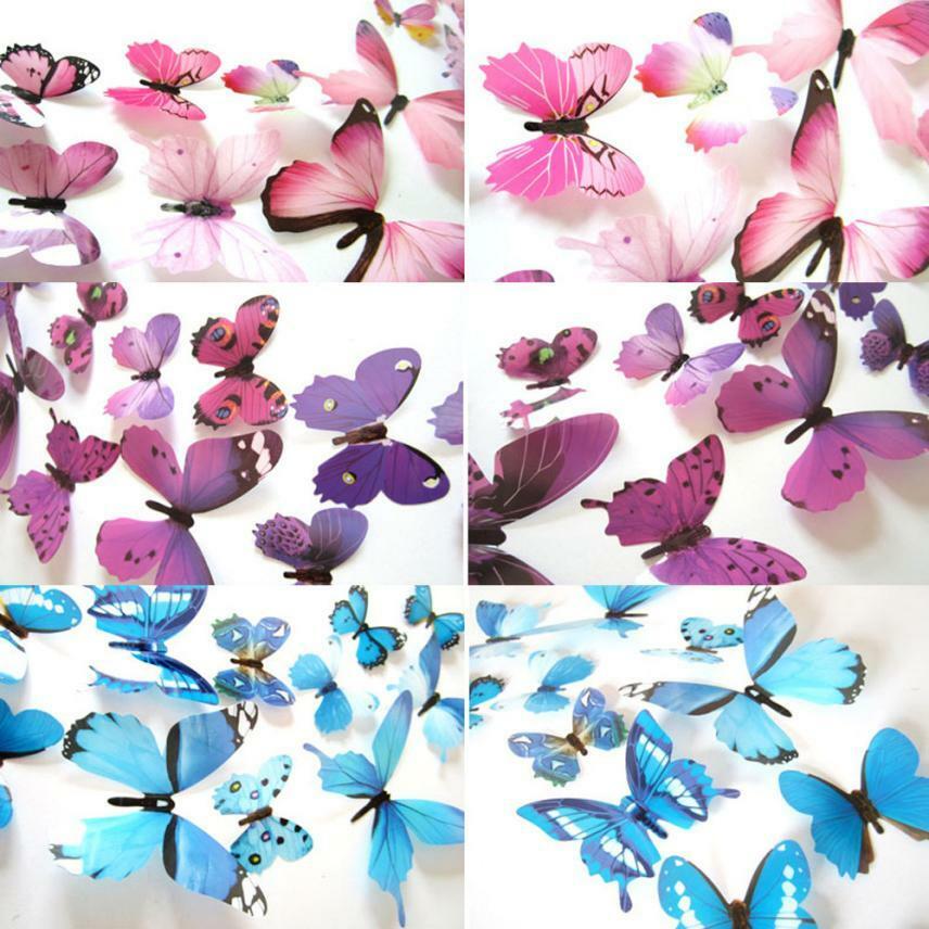 New Qualified Wall Stickers 12pcs Decal Wall Stickers - HD Wallpaper 