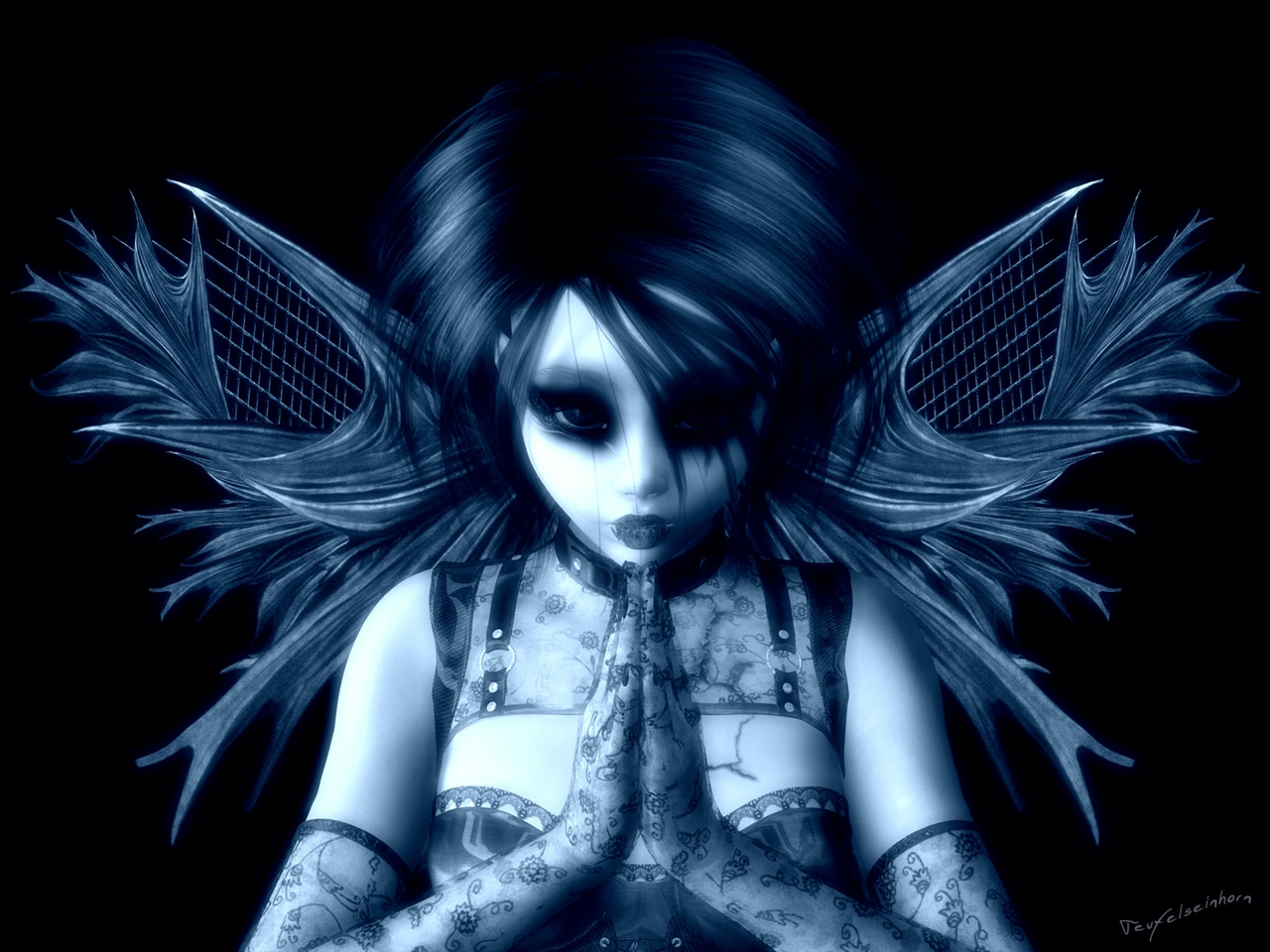 Dark Angel - HD Wallpaper 