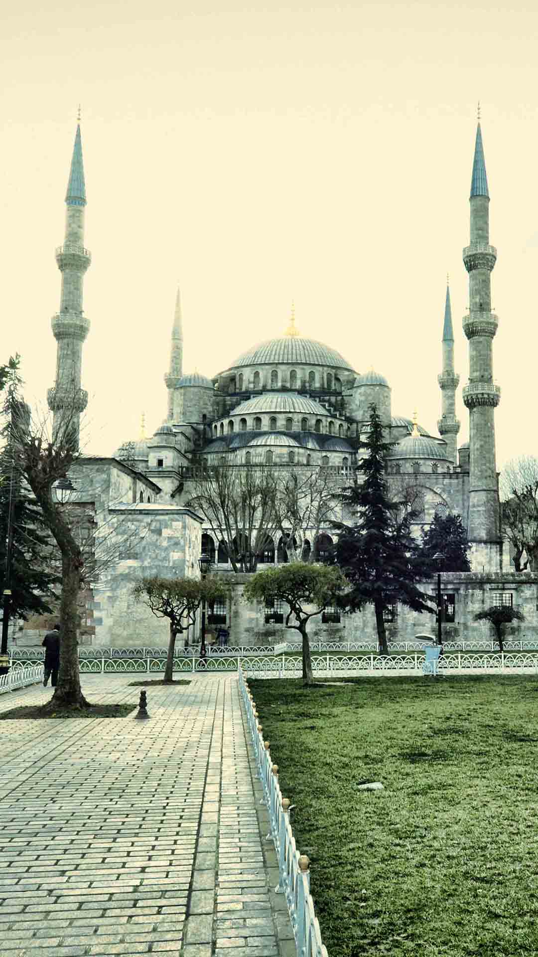 Turkey Sultan Ahmed Mosque Wallpaper - Sultan Ahmed Mosque - HD Wallpaper 