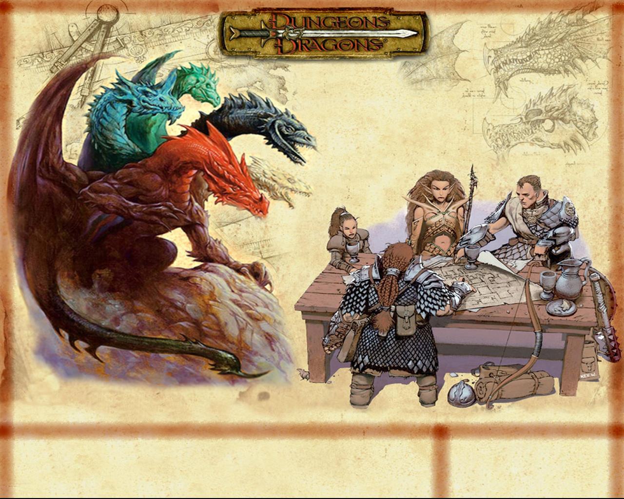 Dungeons And Dragons New Year - HD Wallpaper 