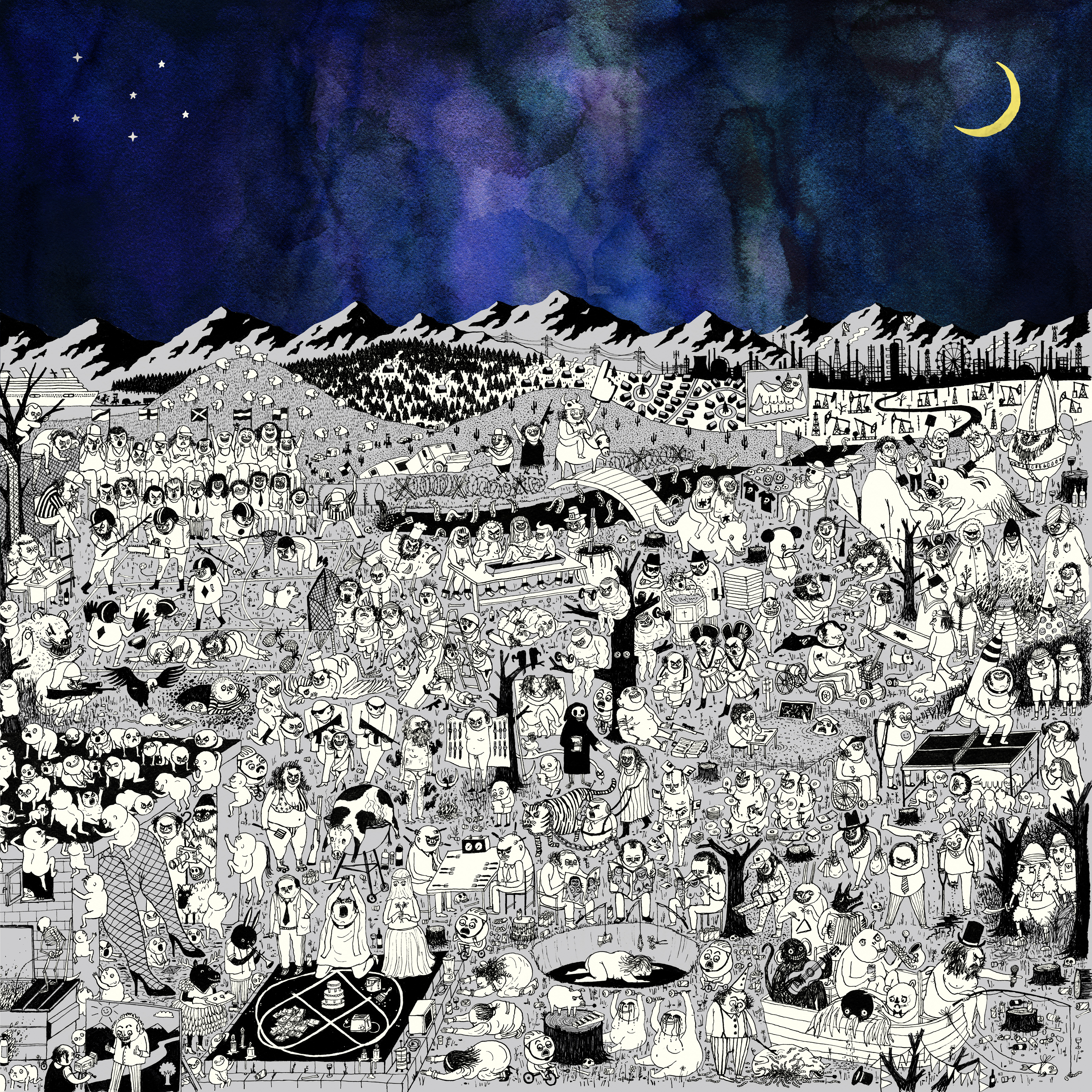 Father John Misty Pure Comedy Album - HD Wallpaper 