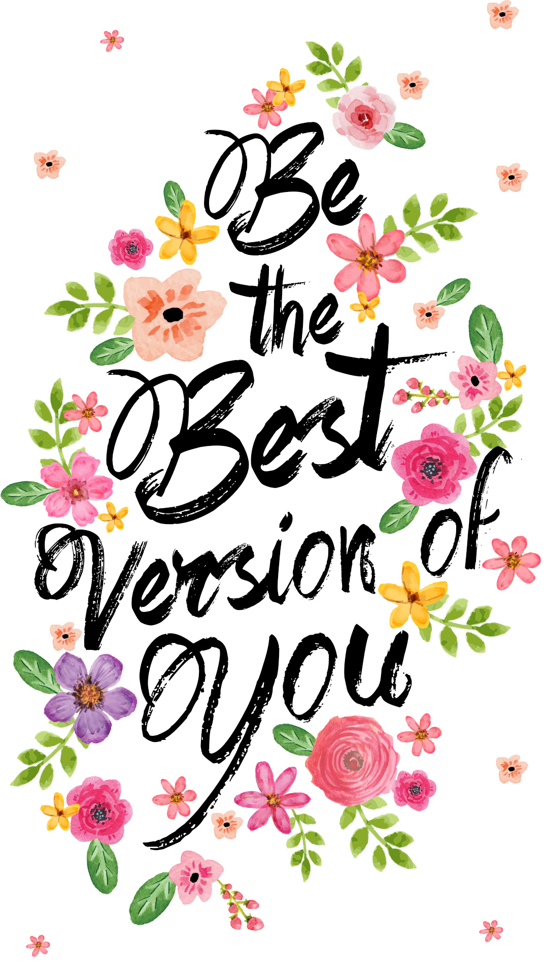 Positive Colorful Life Quotes Positive Colorful Life Quotes - 1080X1920 Wallpaper - Teahub.io