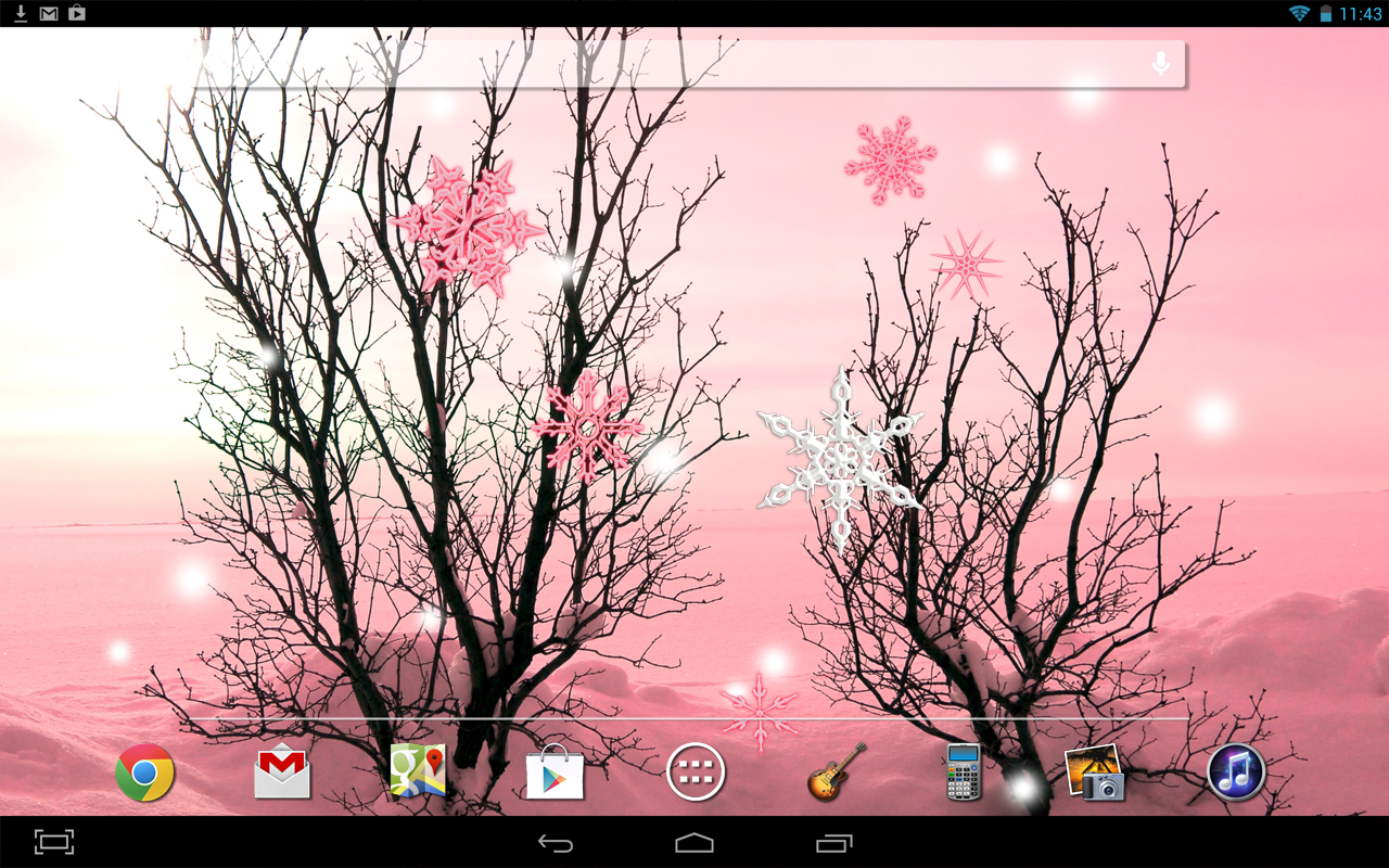 Pink And Teal Winter - HD Wallpaper 