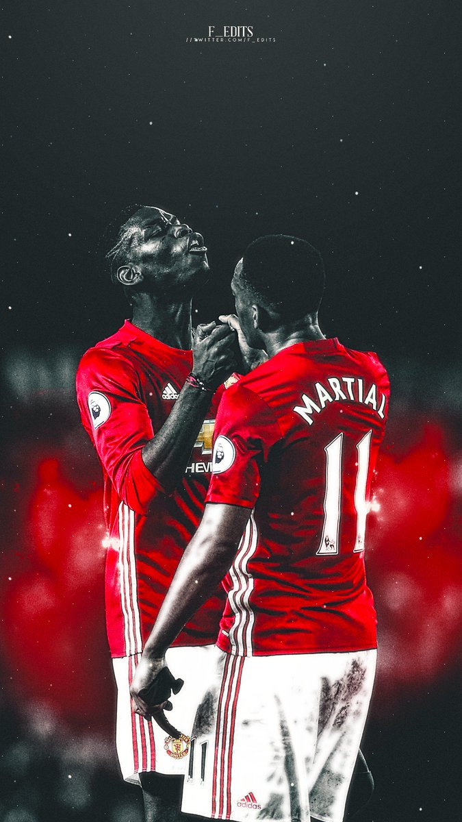 Paul Pogba And Anthony Martial - HD Wallpaper 