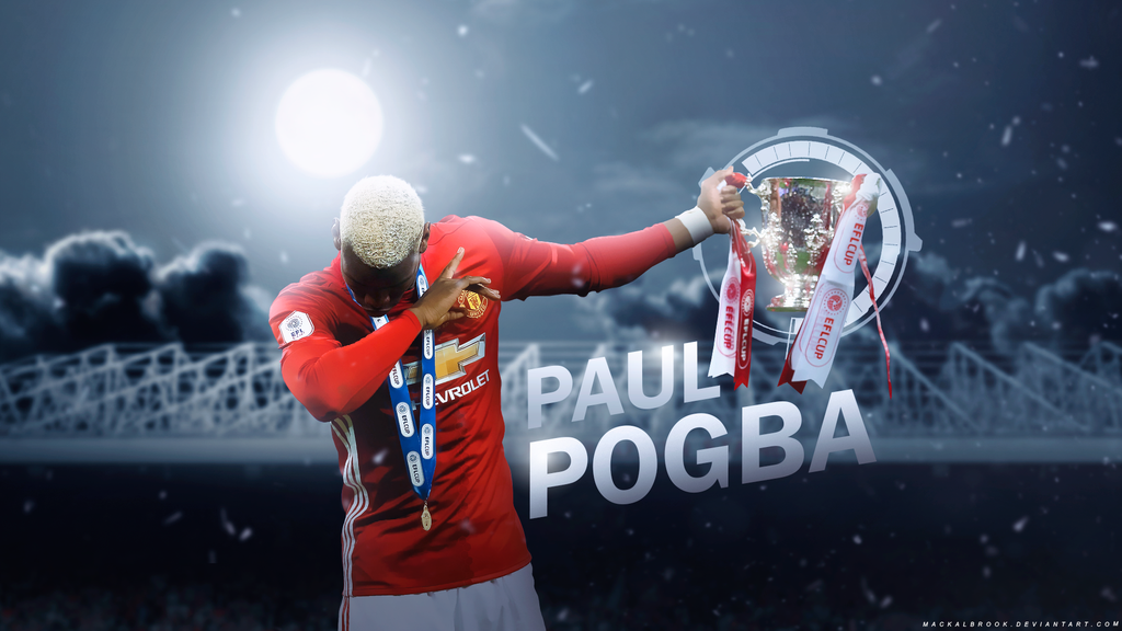 Pogba Hd Wallpapers Man Utd - HD Wallpaper 