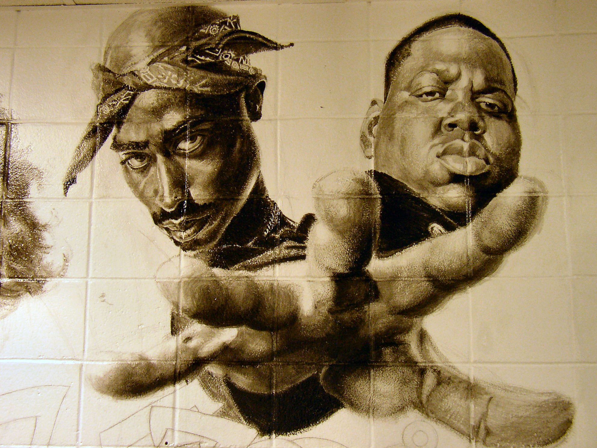 Tupac Biggie - HD Wallpaper 
