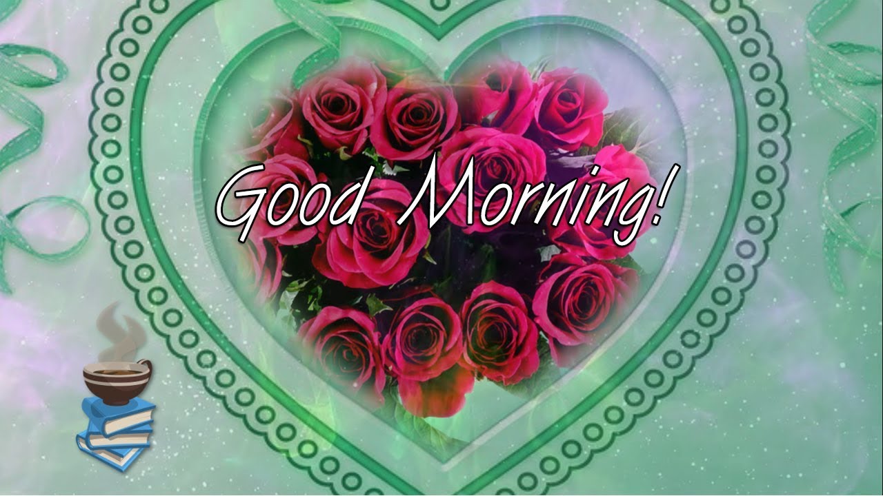 Rose Good Morning Flower - HD Wallpaper 