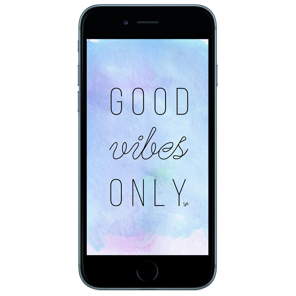 Good Vibes Wallpaper - Iphone - HD Wallpaper 