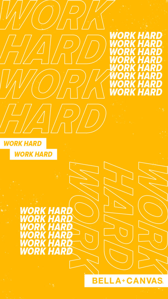 Work Hard Mobile Wallpaper - Poster - HD Wallpaper 