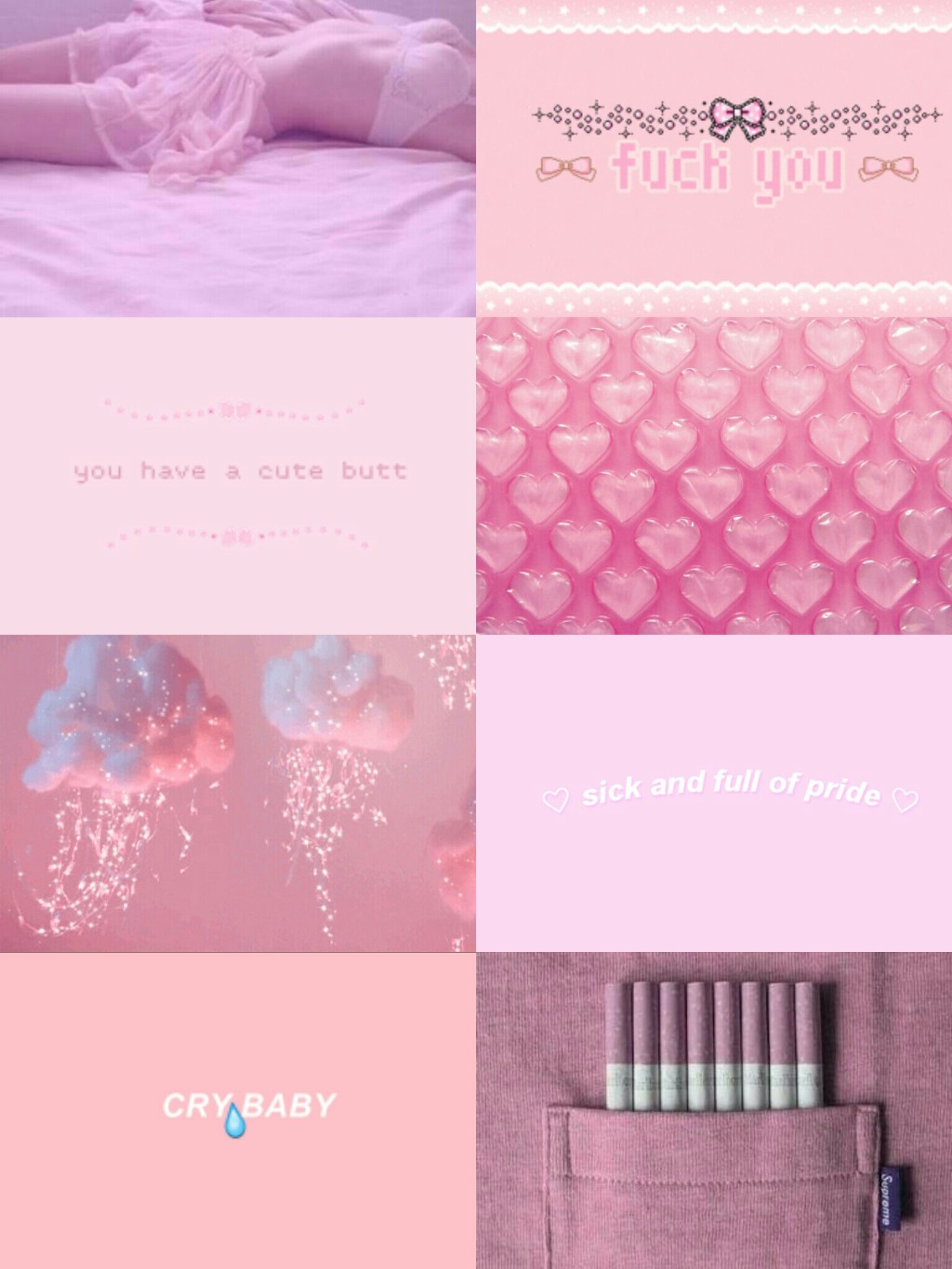 Have A Nice Day With Pink 

♡ - Bed Sheet - HD Wallpaper 