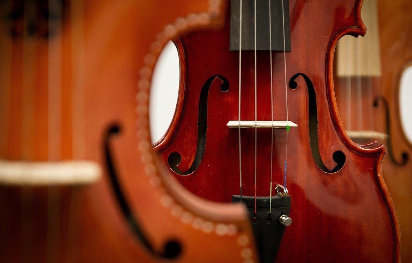 Photo Wallpaper Music, Background, Violin - Violin Hd - HD Wallpaper 