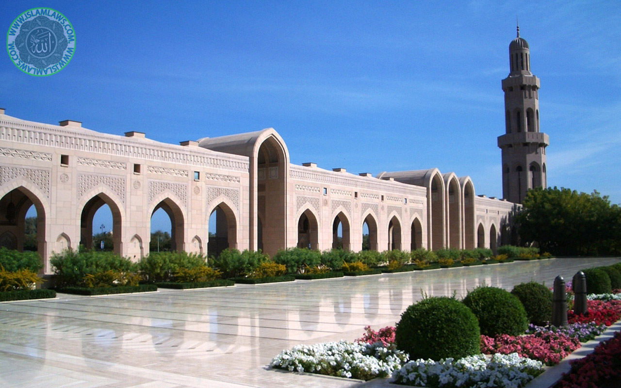 Sultan Qaboos Grand Mosque Hd Wallpaper - Sultan Qaboos Grand Mosque Hd - HD Wallpaper 