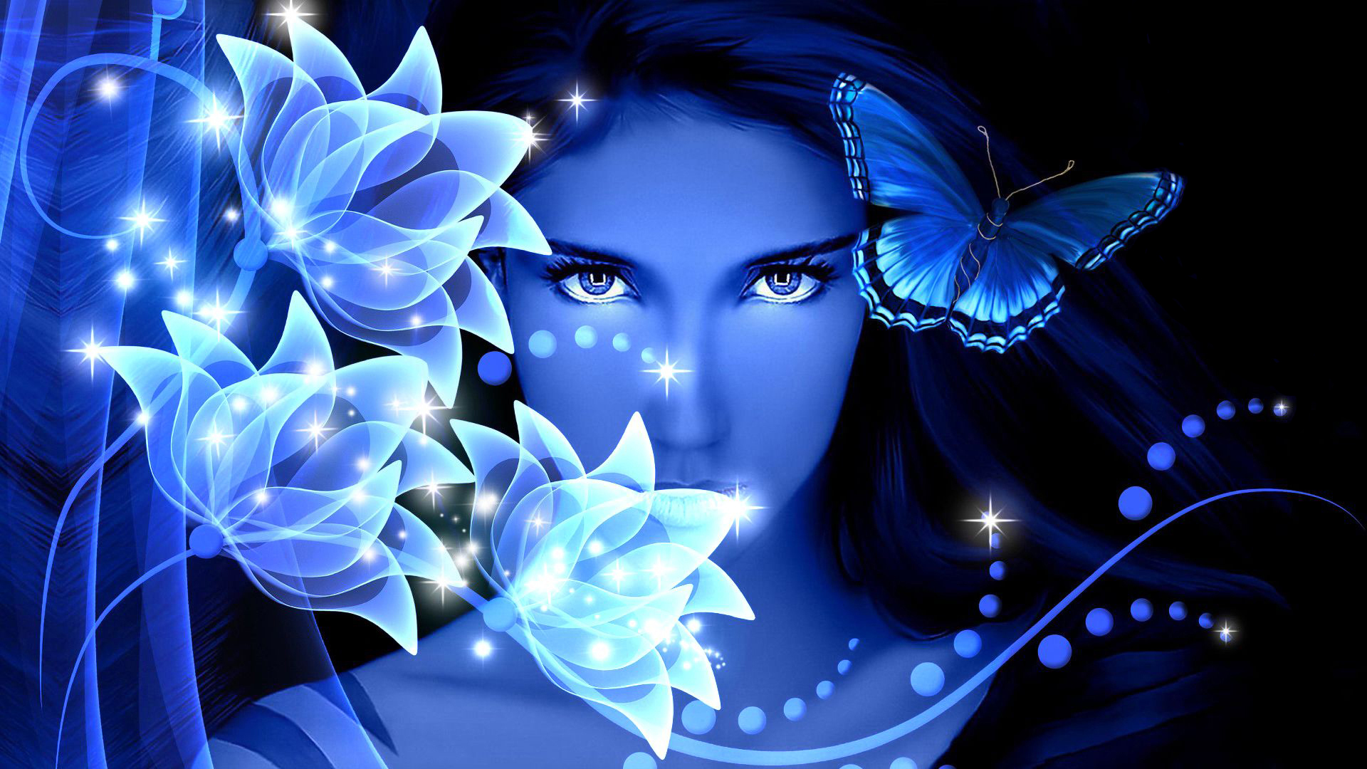 Blue Butterfly Wallpaper Hd Pixels Talk - Blue Butterfly Images Hd - HD Wallpaper 