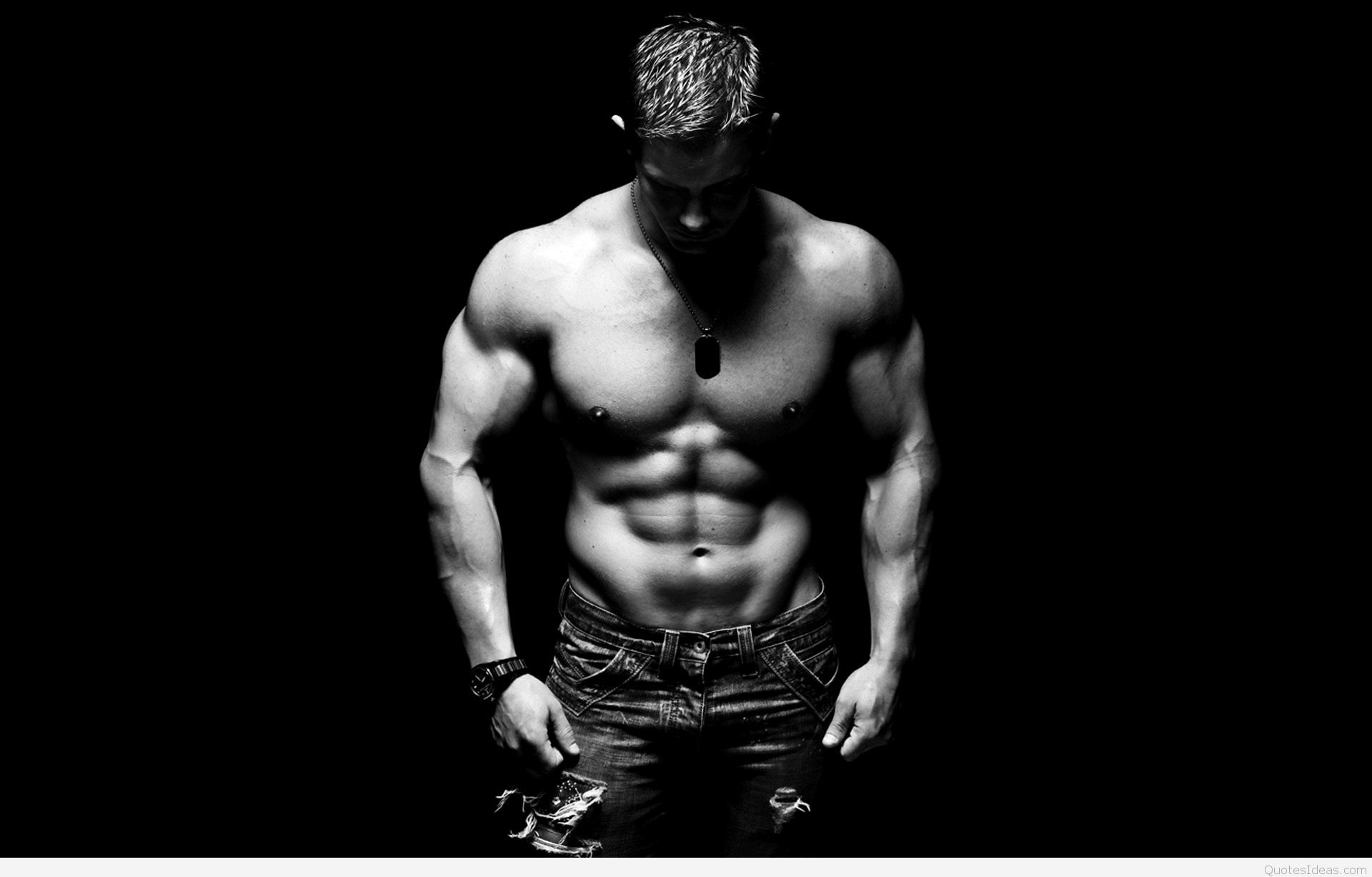 Awesome Fitness Bodybuilding Wallpaper New - Best Body Man Hd - HD Wallpaper 