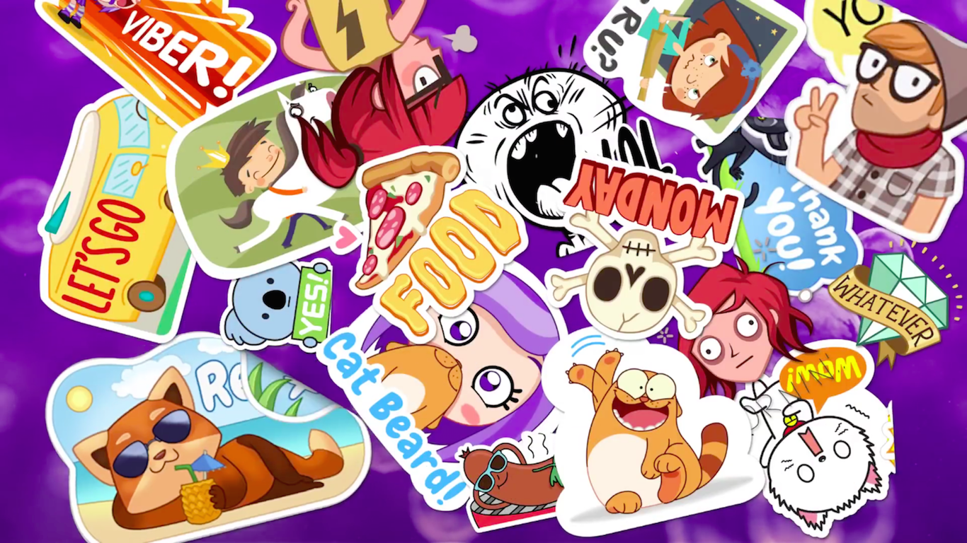 Viber Updated With New 3d Touch Shortcuts, Ipad Multitasking - Cartoon - HD Wallpaper 