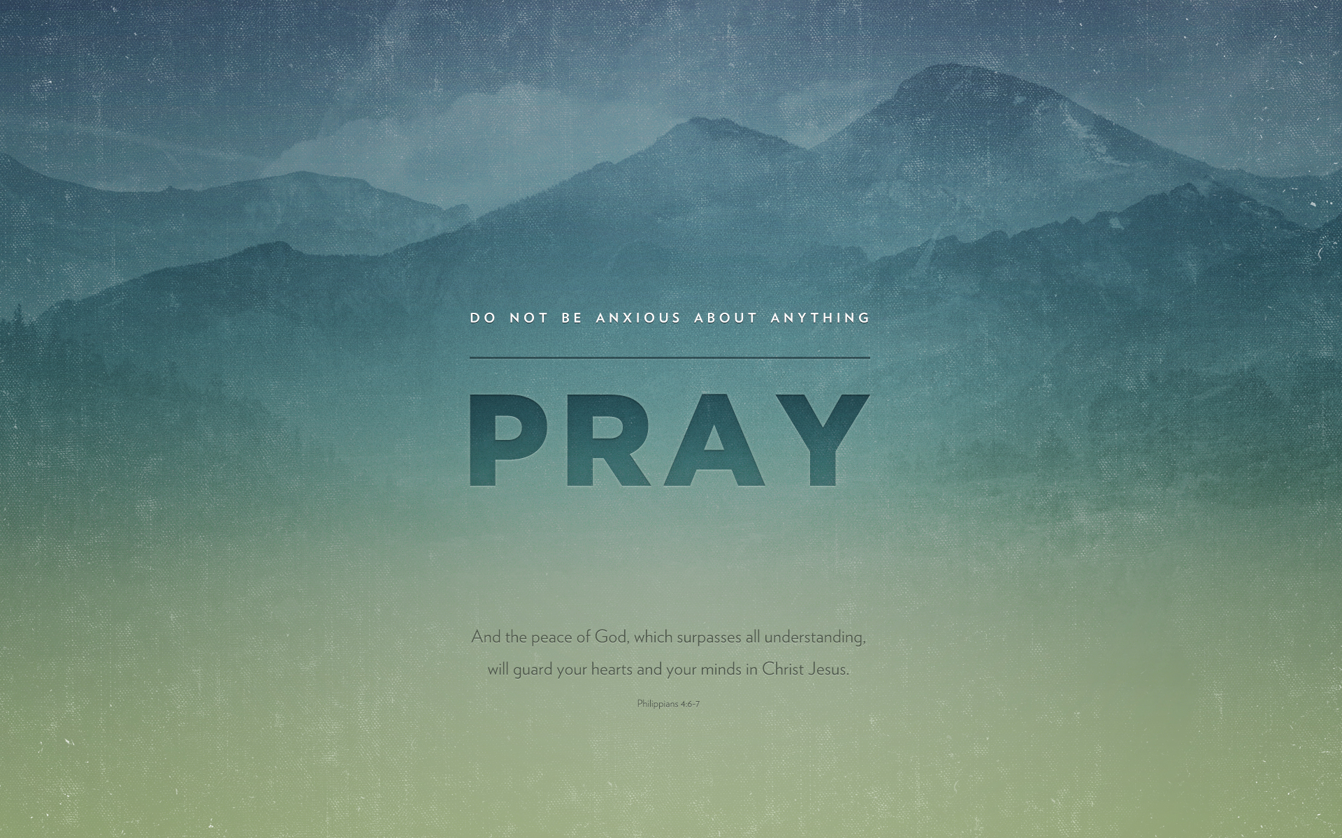 Free Christian Wallpaper Calendar - Pray Wallpaper Desktop - HD Wallpaper 