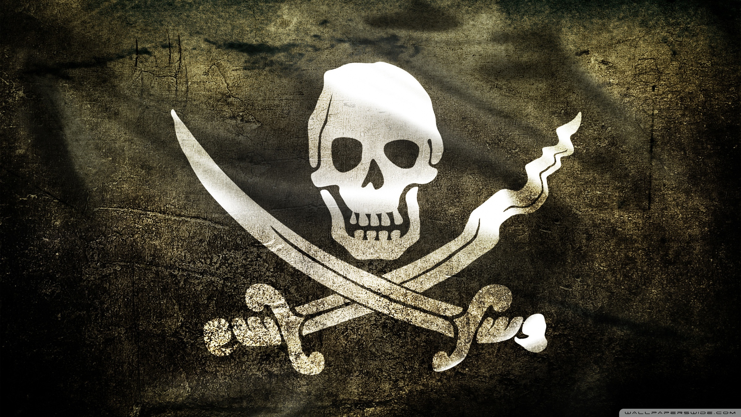 Pirates Flag Wallpaper Hd - HD Wallpaper 