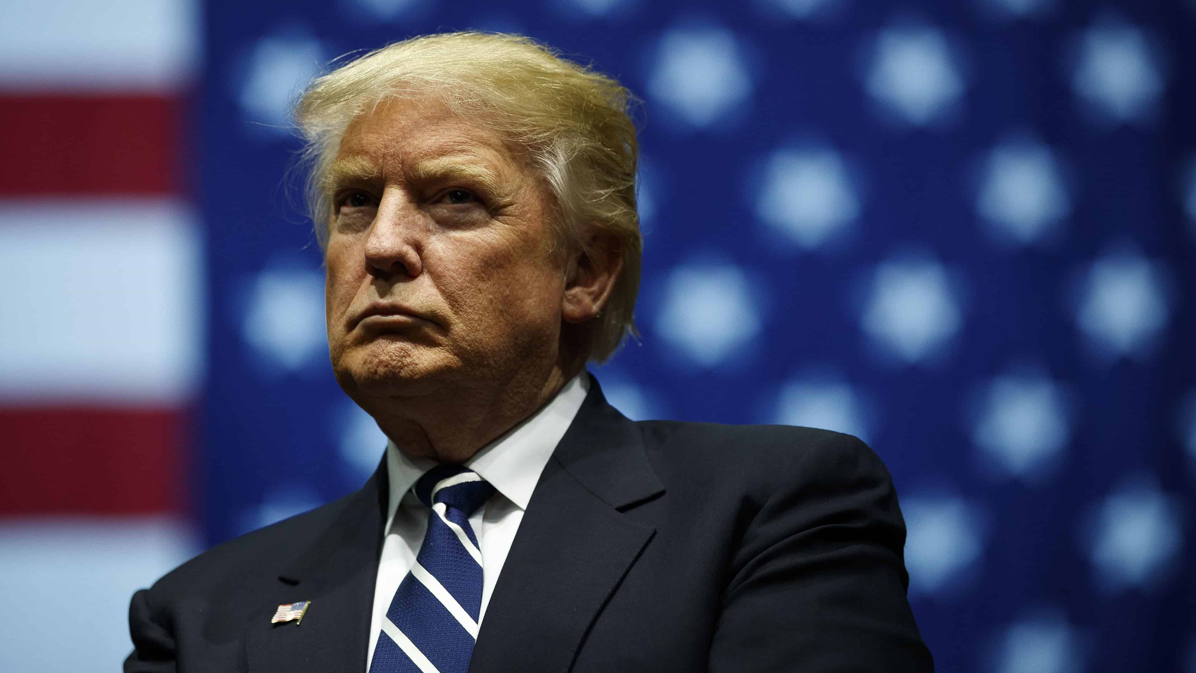 President Of United States Donald Trump Uhd 4k Wallpaper - Donald Trump 4k - HD Wallpaper 