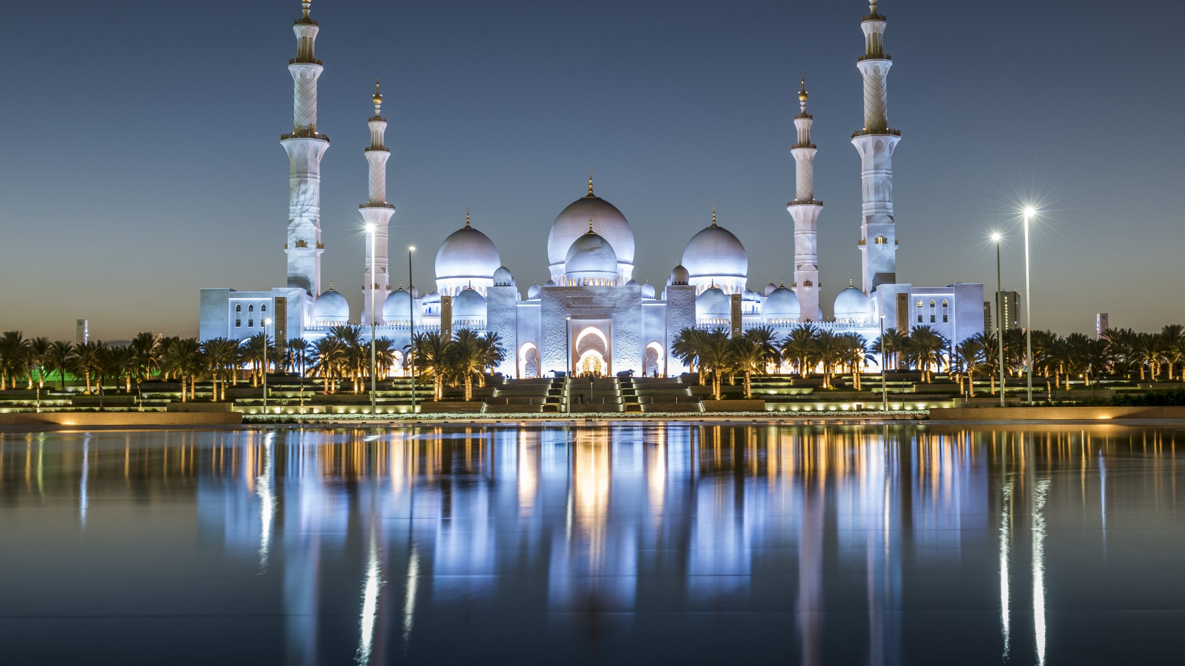 Sheikh Zayed Mosque 4k - HD Wallpaper 