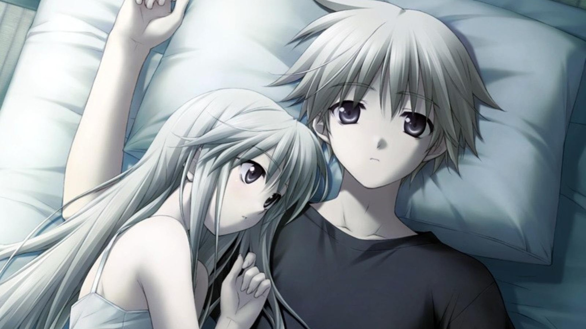 2048x1152, 
 Data Id 277431 
 Data Src /walls/full/3/5/a/277431 - Anime Couple - HD Wallpaper 