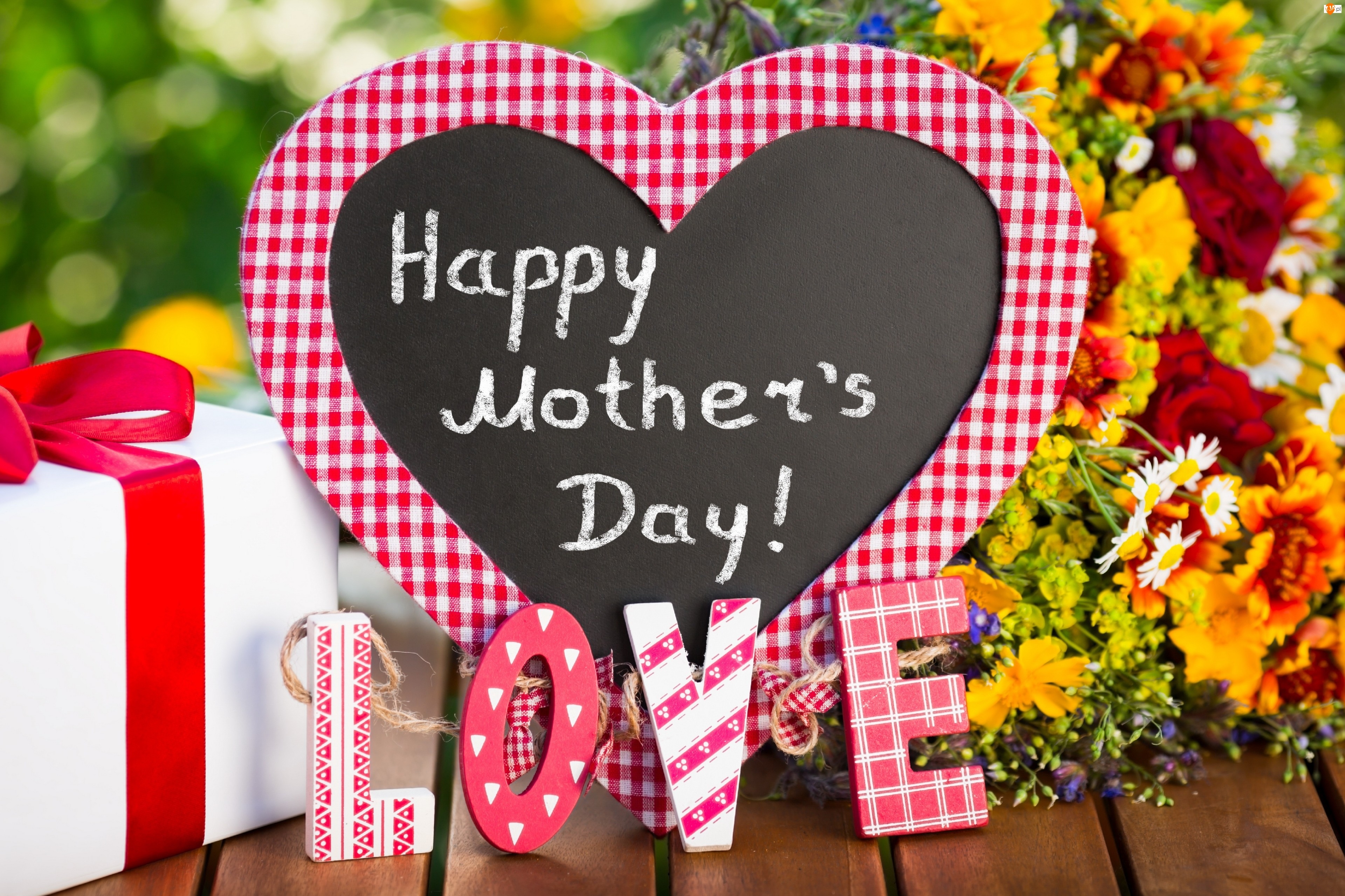 Happy Mother S Day With Love - Cute Mother's Day 2019 - HD Wallpaper 