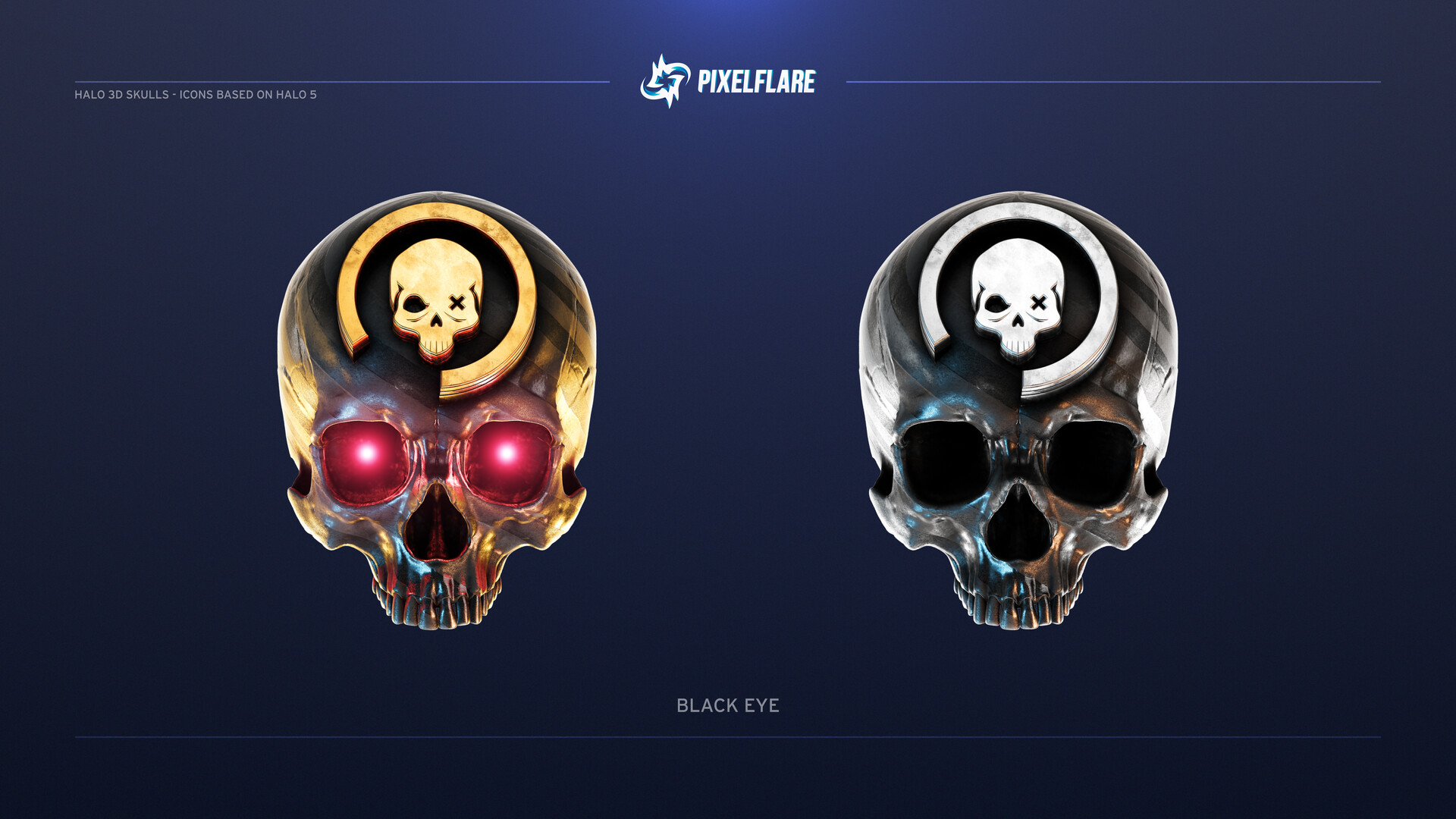 Halo Skull - HD Wallpaper 