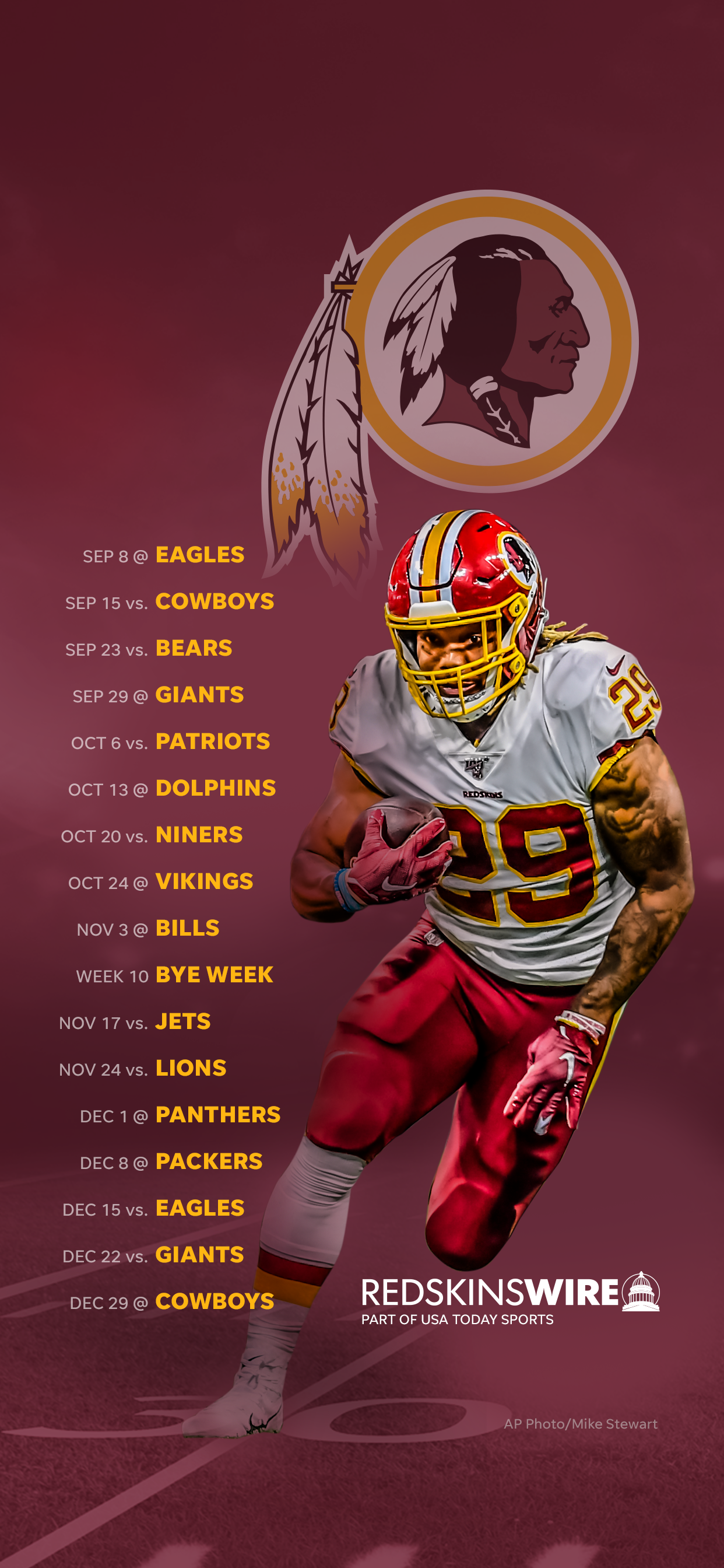 Redskins Wallpaper 1242x2688 Wallpaper Teahub Io
