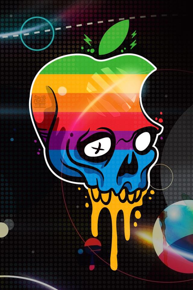 Iphone Graffiti - HD Wallpaper 