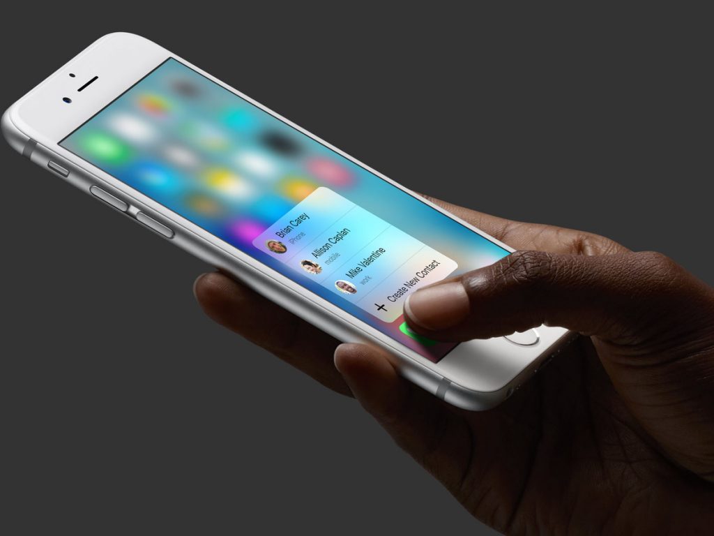 3d Touch Apps - Iphone 6s Plus Whatsapp - HD Wallpaper 
