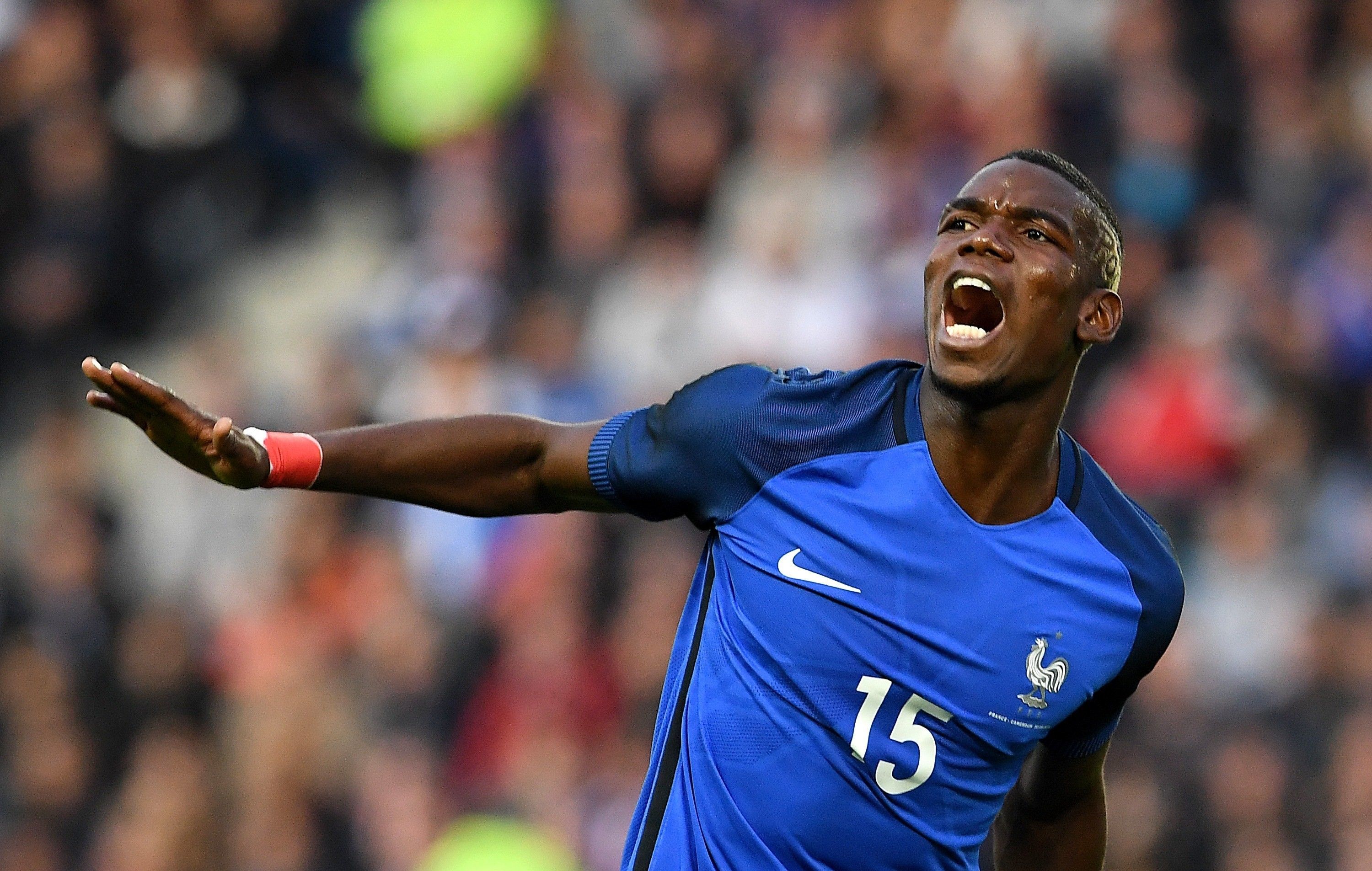 French Footballer Paul Pogba Fifa World Cup 2018 Match - French Football Players Pogba - HD Wallpaper 