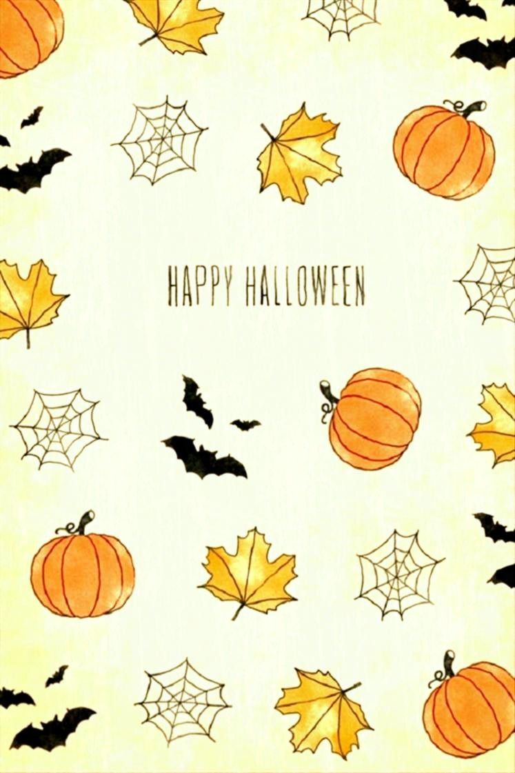 Post Halloween Wallpaper Tumblr Iphone Cute A Fun Party - Cute Iphone Halloween Background - HD Wallpaper 