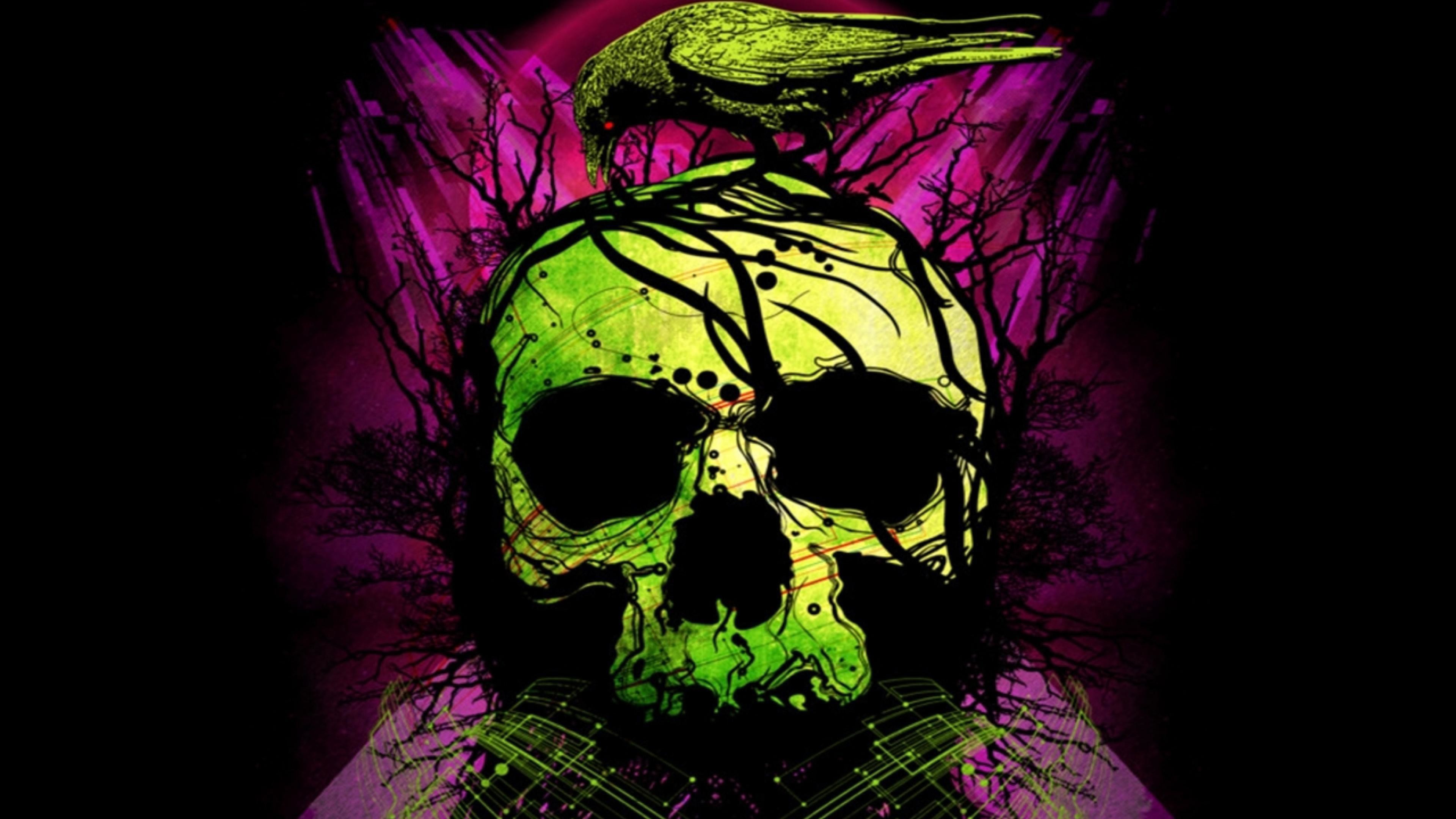 Photo Collection Wallpapers Dibujos De Calaveras Best - Calavera Mexicana Wallpaper Hd - HD Wallpaper 