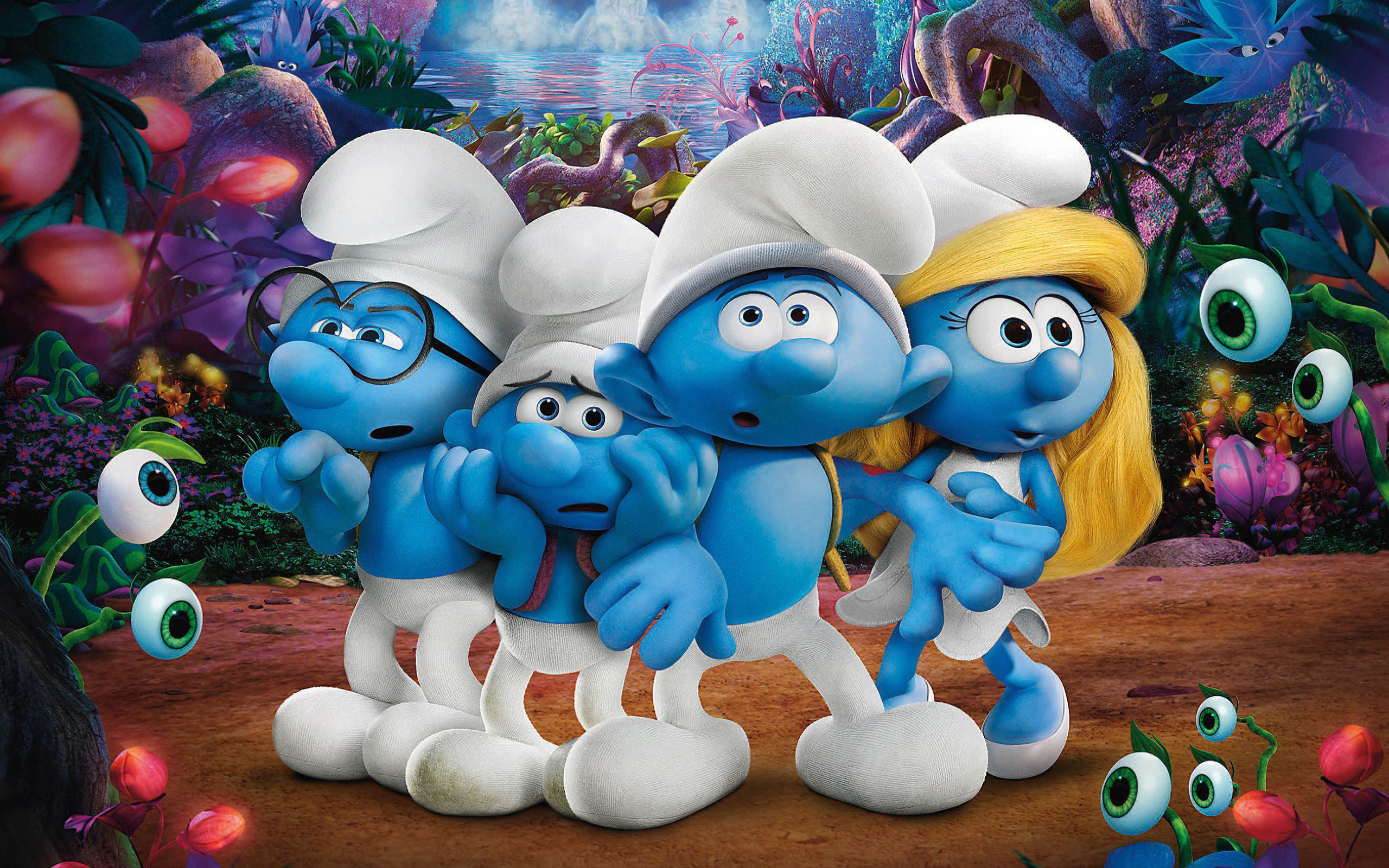 Smurfs The Lost Village - HD Wallpaper 