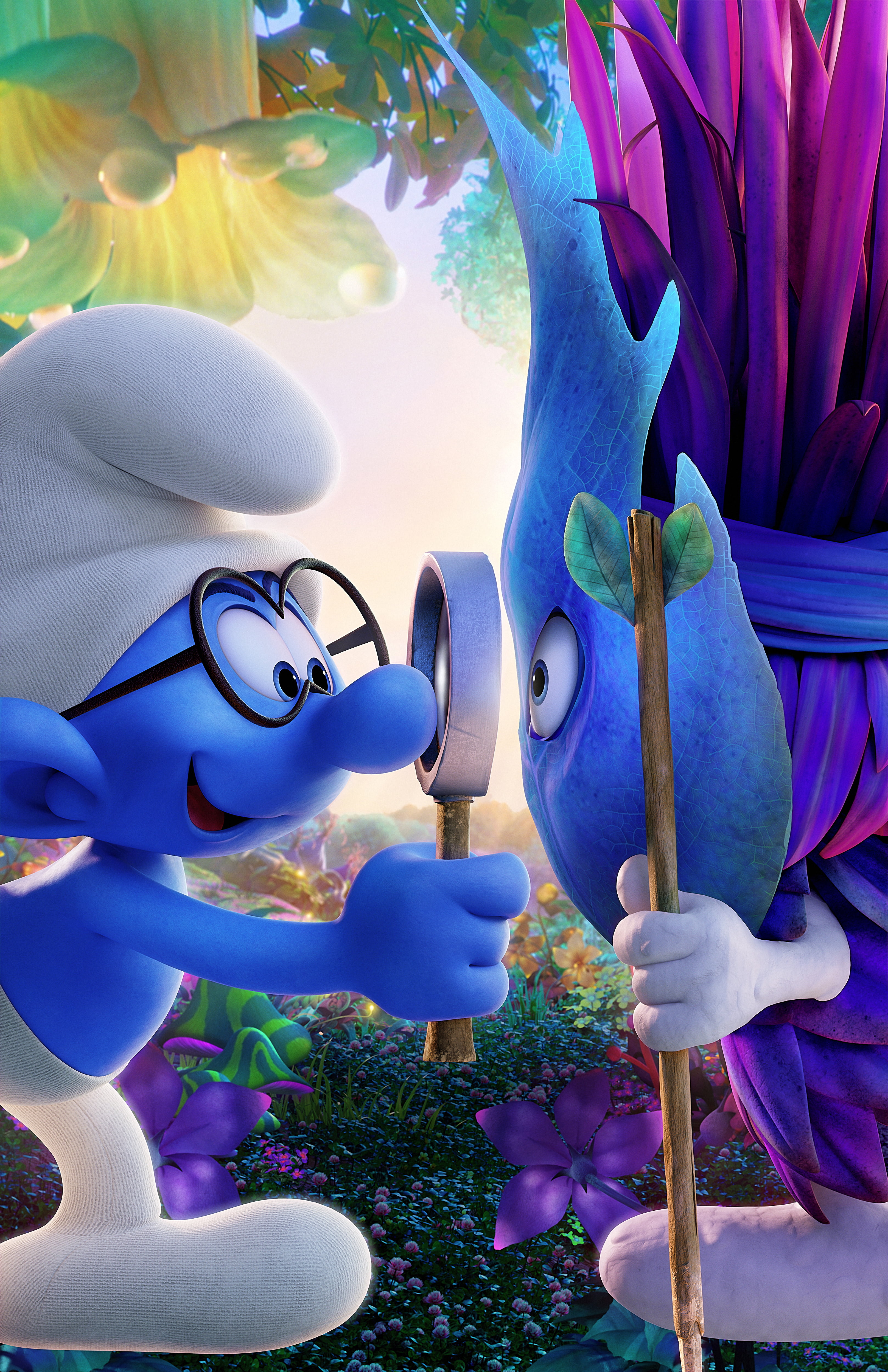 Smurfs The Lost Village 2017 Poster - HD Wallpaper 