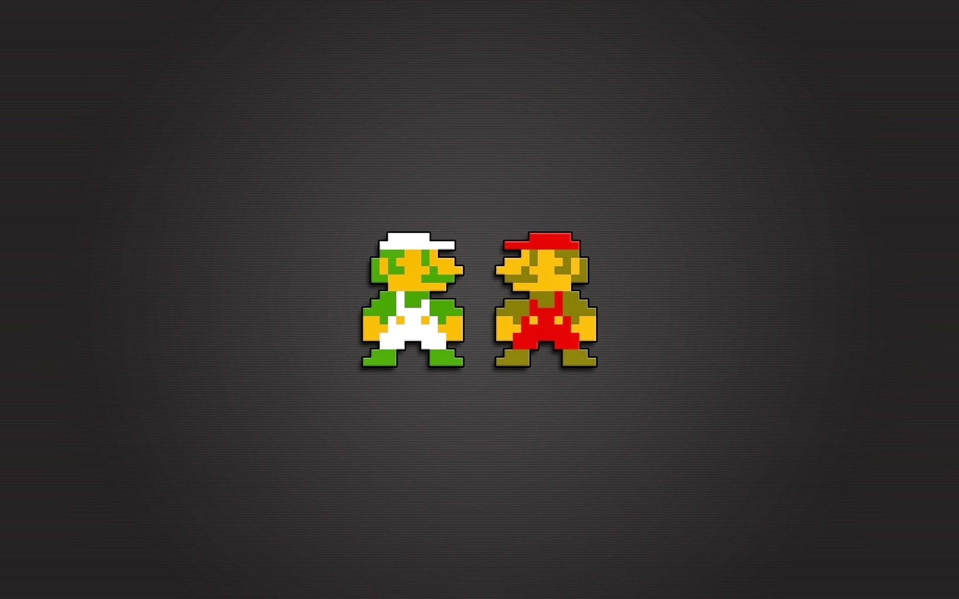 Mario Bros Luigi Mario Bros 8bit 19x10 Wallpaper Teahub Io