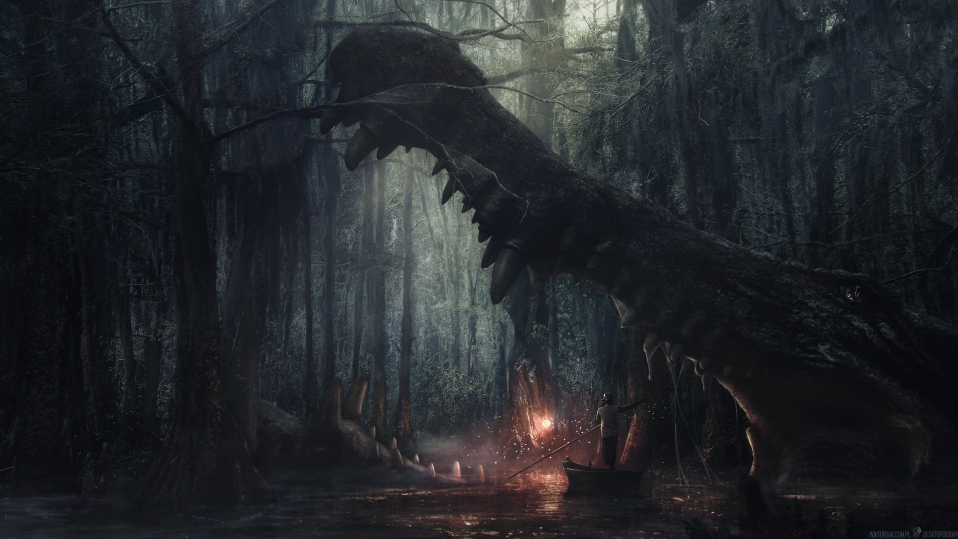 Giant Monster - HD Wallpaper 