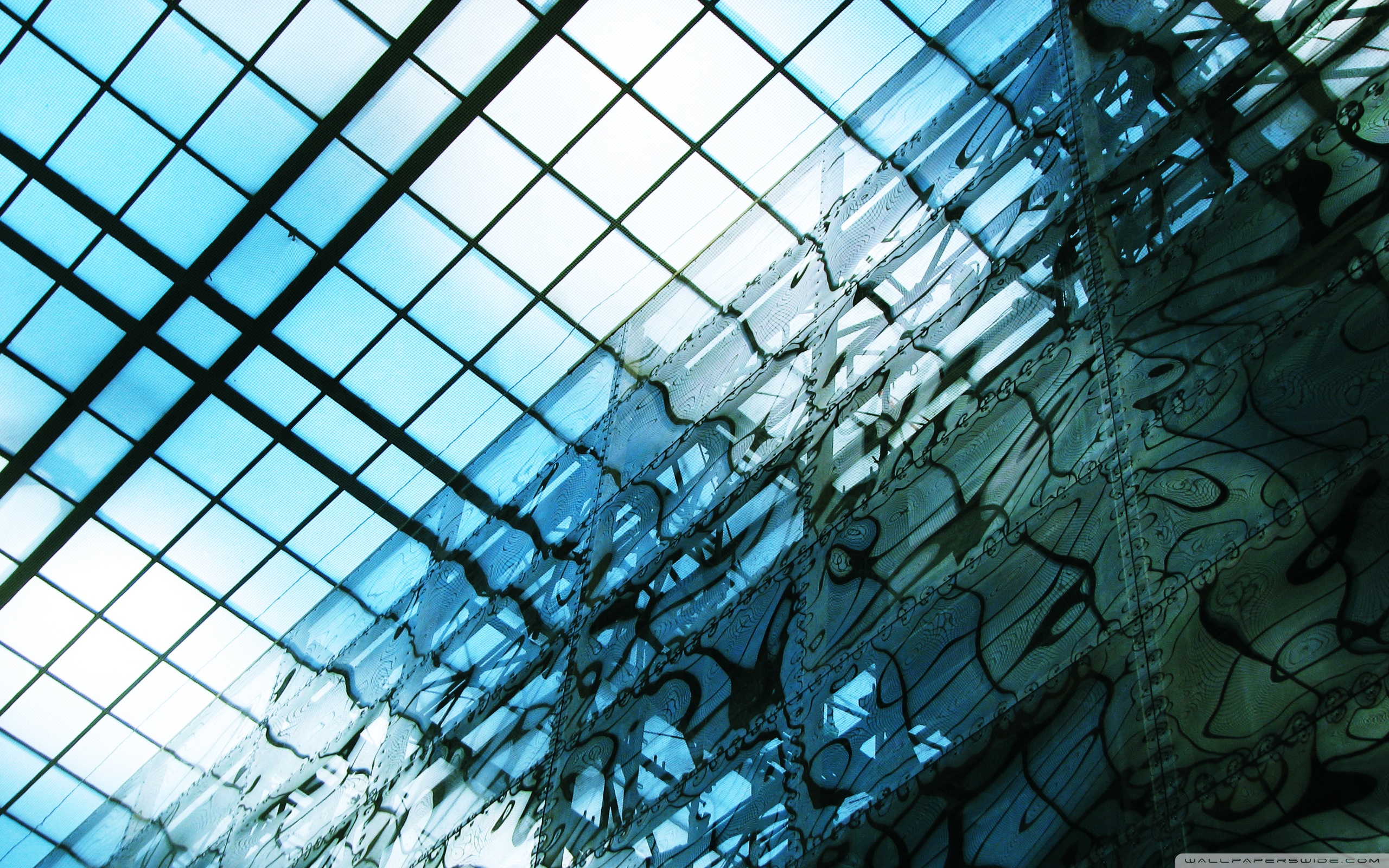 Glass Building - HD Wallpaper 