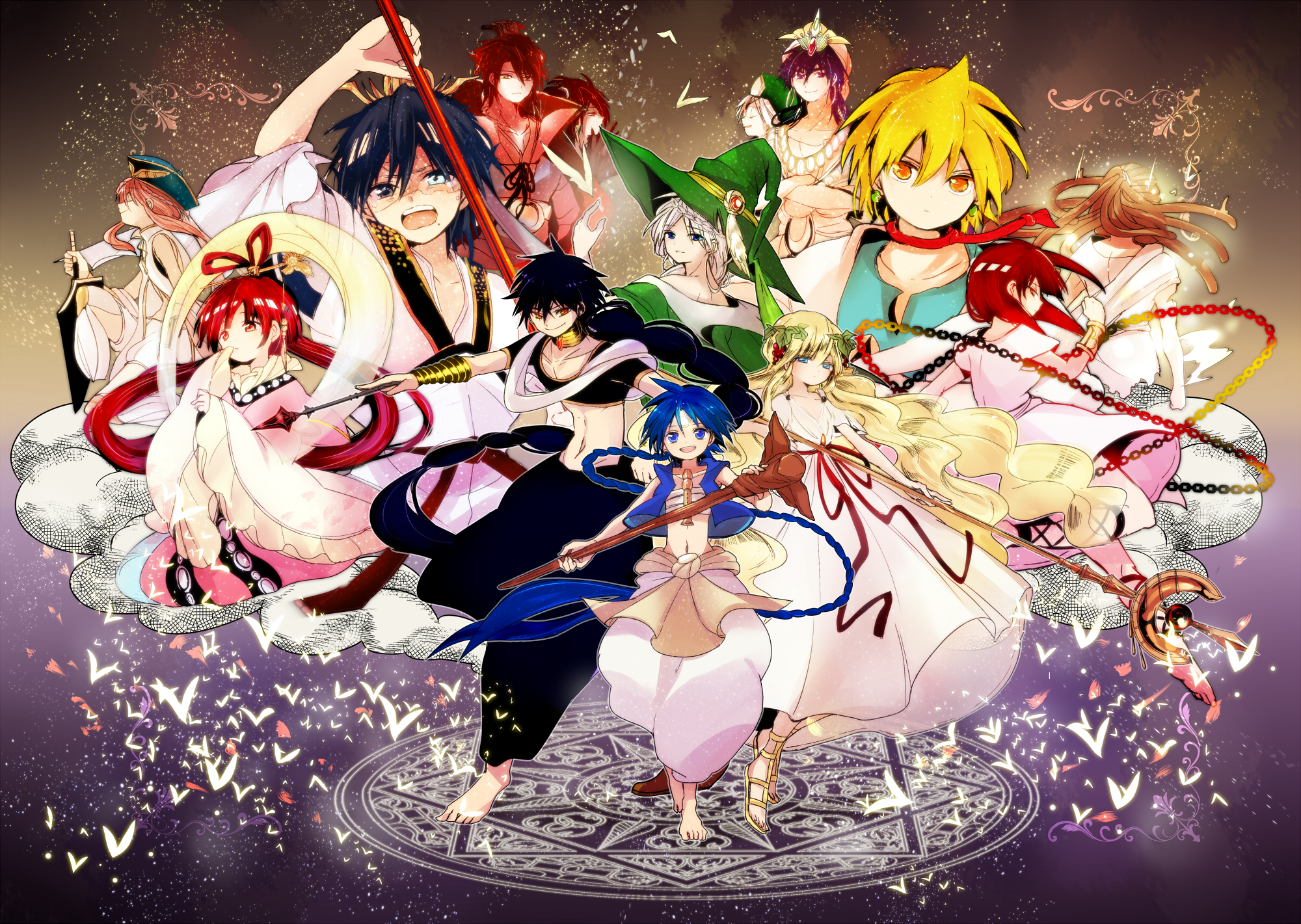 Magi Anime Wallpaper Hd - HD Wallpaper 