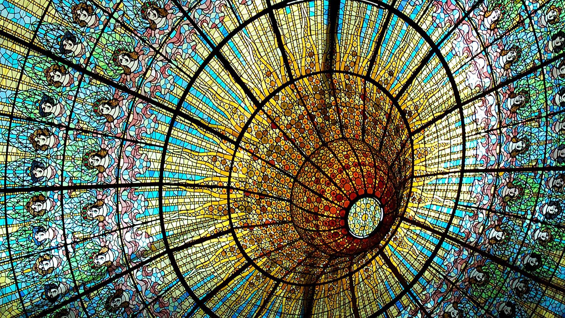 1920x1080, Home Â» Stained Glass Wallpapers Hd Backgrounds, - Grateful Dead  - 1920x1080 Wallpaper 