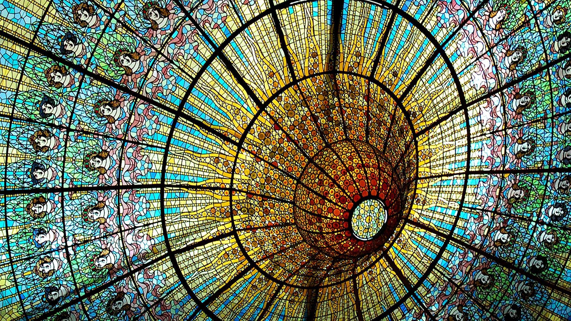 1920x1080, Home Â» Stained Glass Wallpapers Hd Backgrounds, - Grateful Dead - HD Wallpaper 