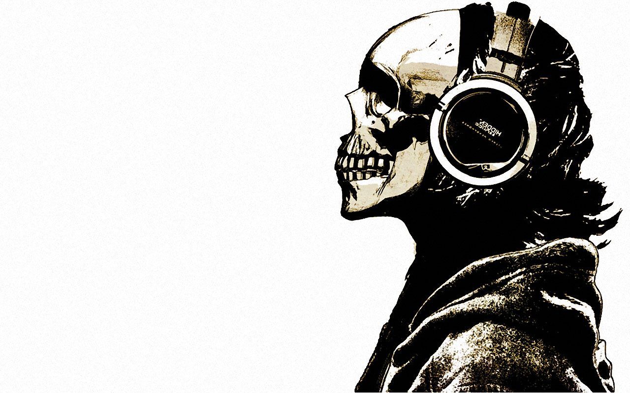 Free D Skull Wallpapers Wallpaper - Rock Music - HD Wallpaper 