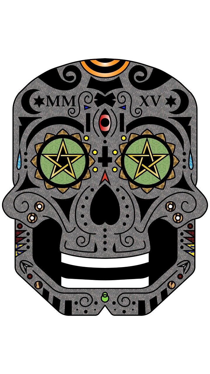 Skull Wallpaper Color Free Photo - Calavera - HD Wallpaper 