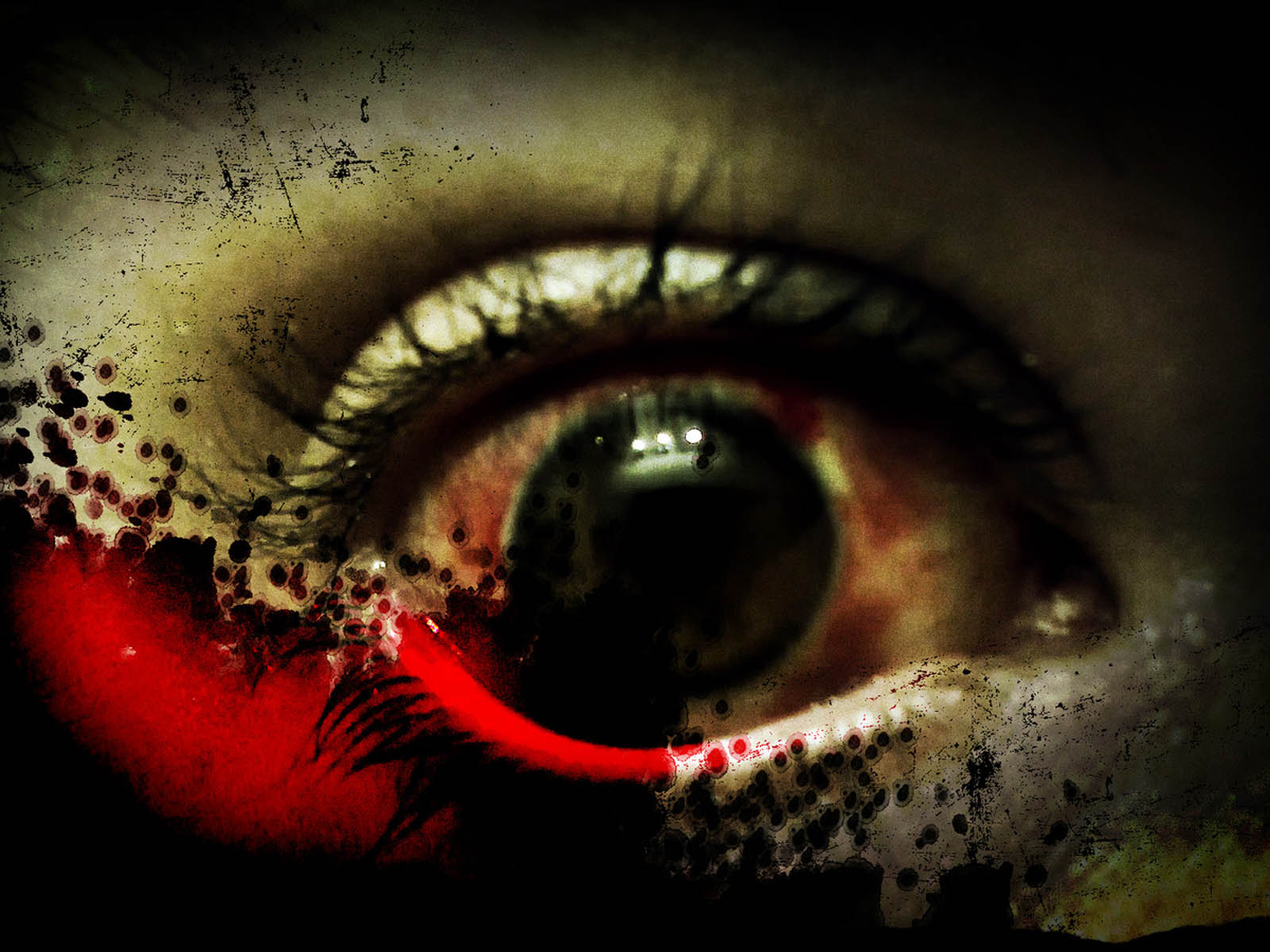Scary Live Wallpapers For Pc - Eye Horror Wallpaper Hd - HD Wallpaper 