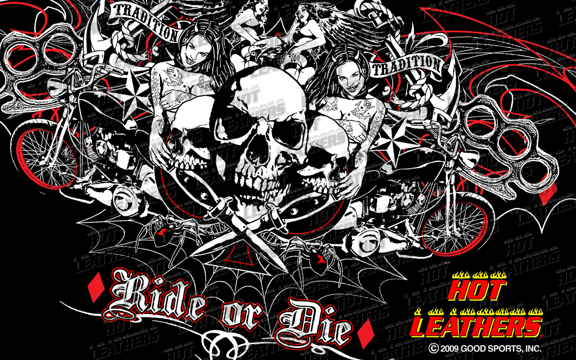 Motor Harley Davidson Skull - HD Wallpaper 
