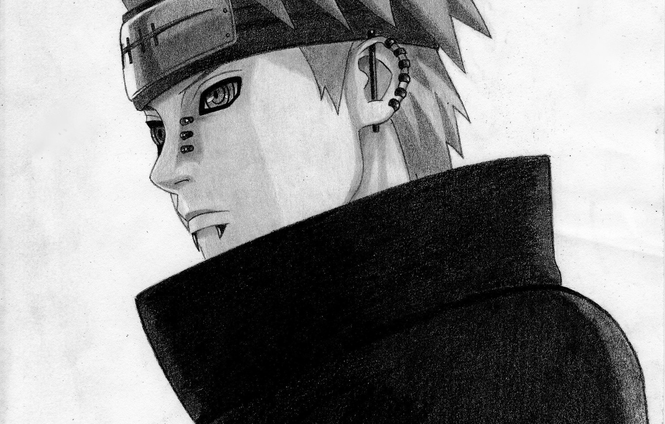 Photo Wallpaper Naruto Shippuden, Pain, Akatsuki - Never Give Up Because Giving Up Hurts More Than Going - HD Wallpaper 