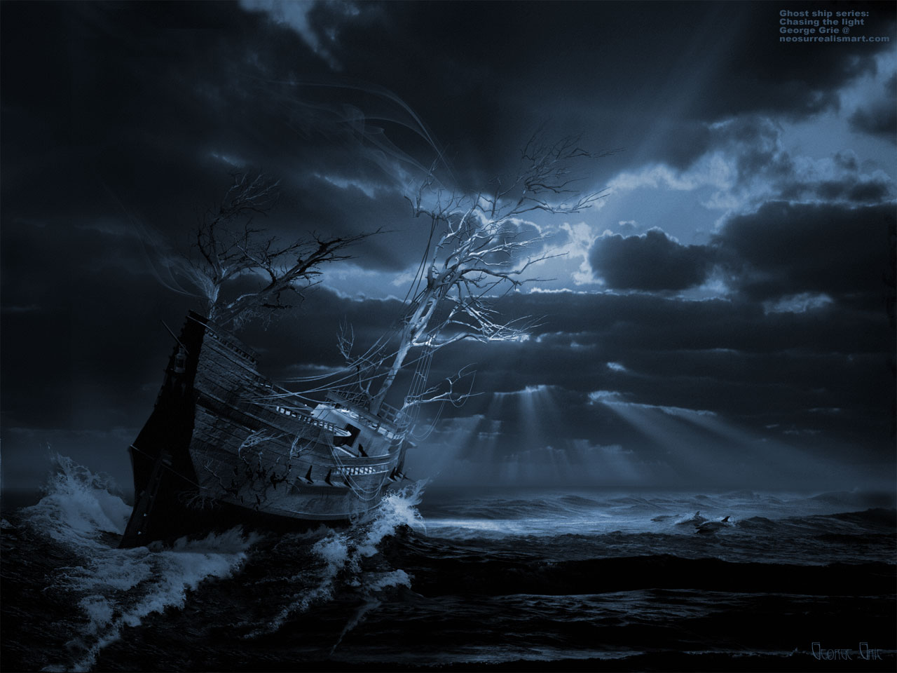 Ghost Ship Series - George Grie Ghost Ship - HD Wallpaper 